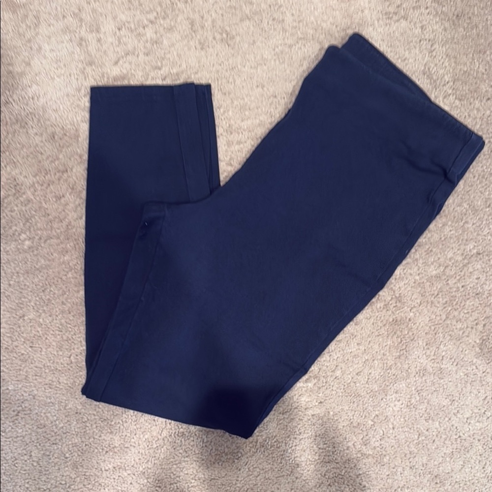 LC Lauren Conrad Blue Ankle Cropped Pants - Picture 3 of 5